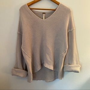 Free People knit sweater